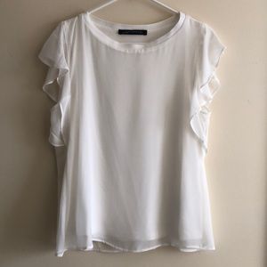 White Zara Blouse